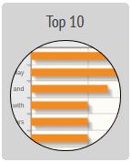 Top 10 Words Widget Example Image